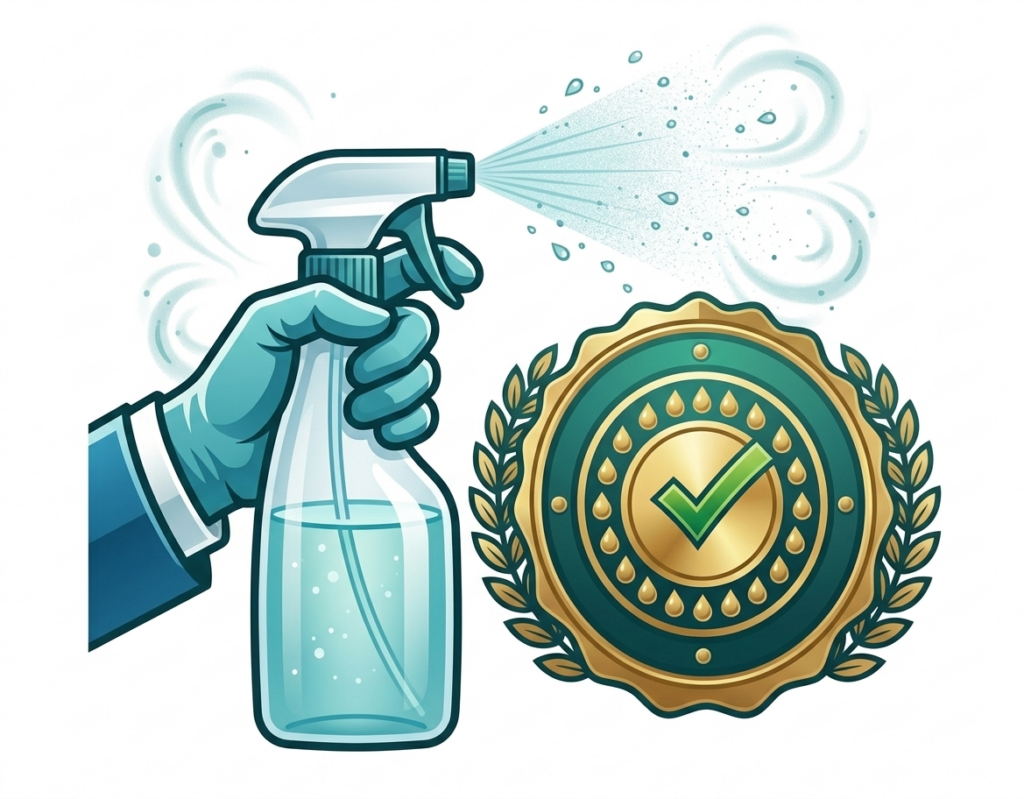 Hygienische Tiefendesinfektion
